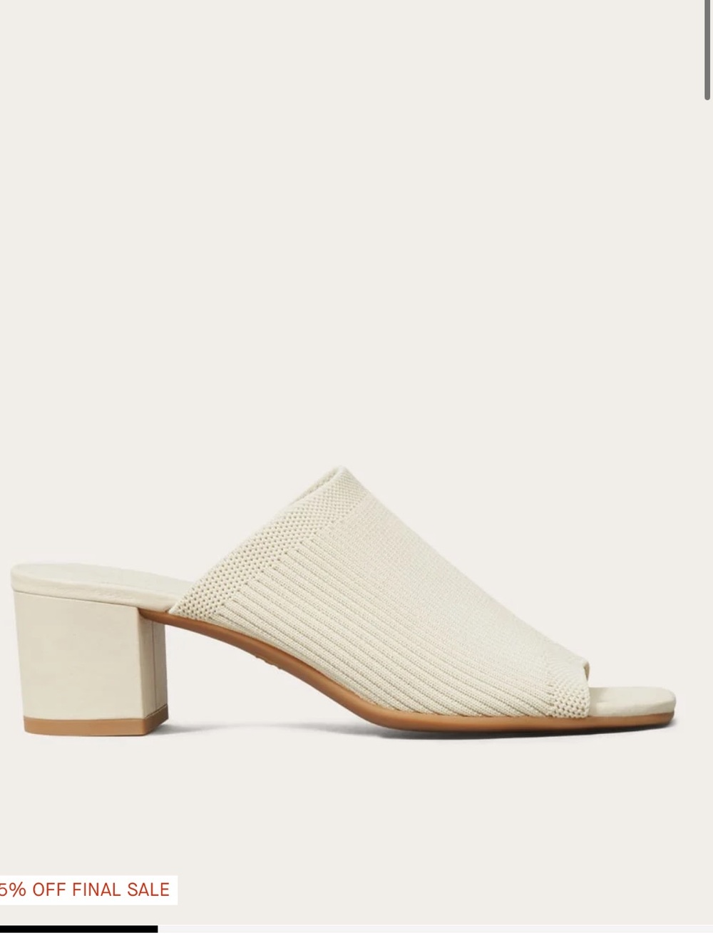 Everlane Glove Mule in Reknit